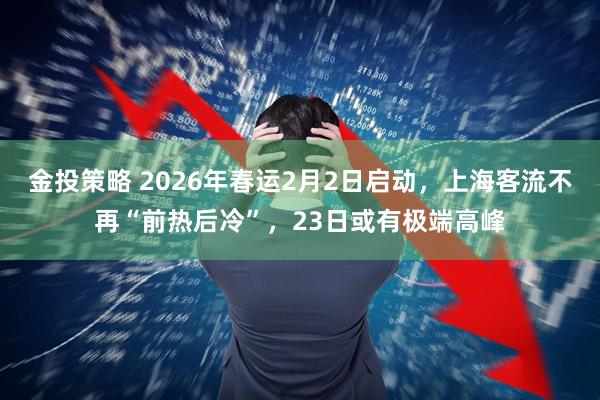 金投策略 2026年春运2月2日启动，上海客流不再“前热后冷”，23日或有极端高峰