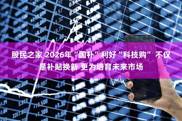 股民之家 2026年“国补”利好“科技购” 不仅是补贴换新 更为培育未来市场